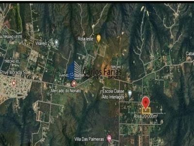 Ch�cara para Venda, em Bras�lia, bairro ALTIPLANO LESTE JARDIM BOT�NICO